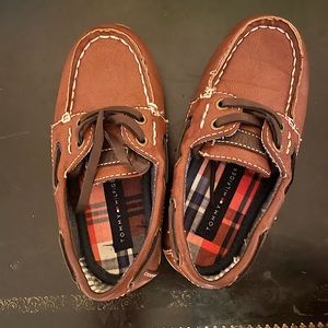 Boys Wedding Vest Suspenders, and Tommy Hilfiger Shoes Burgundy and Navy